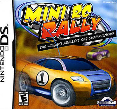 Mini RC Rally box art for Nintendo DS