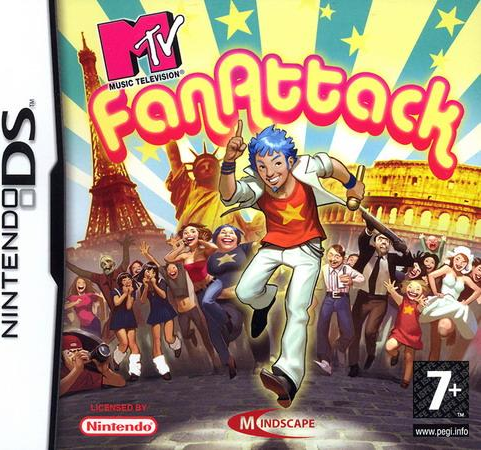 MTV Fan Attack box art for Nintendo DS