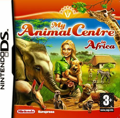 My Animal Centre in Africa box art for Nintendo DS