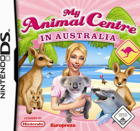 My Animal Centre in Australia box art for Nintendo DS