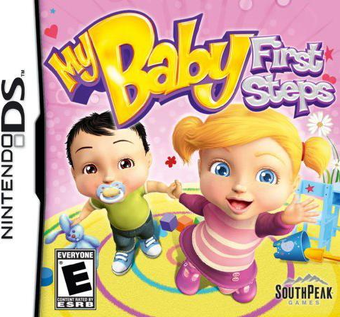 My Baby First Steps box art for Nintendo DS
