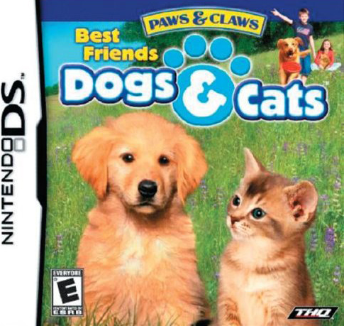 My Best Friends Cats & Dogs box art for Nintendo DS