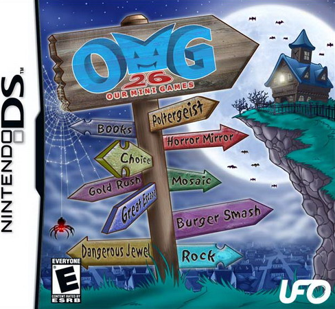 Mystery Mansion box art for Nintendo DS