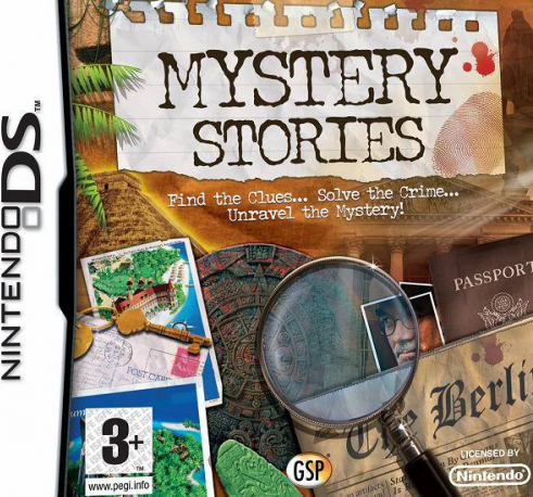 Mystery Stories box art for Nintendo DS