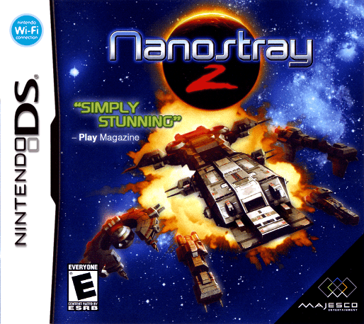 Nanostray 2 box art for Nintendo DS