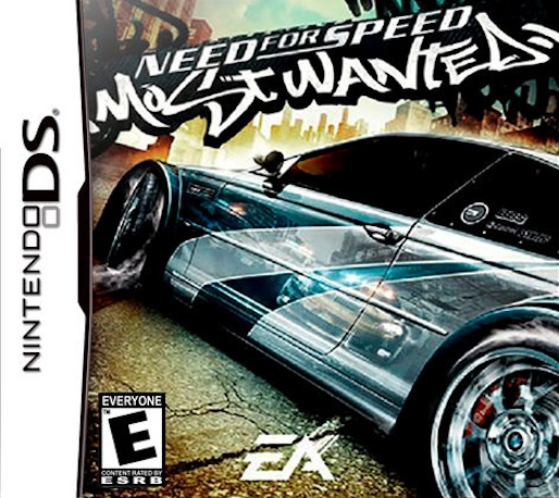 Need for Speed Most Wanted box art for Nintendo DS