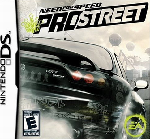 Need for Speed Prostreet box art for Nintendo DS