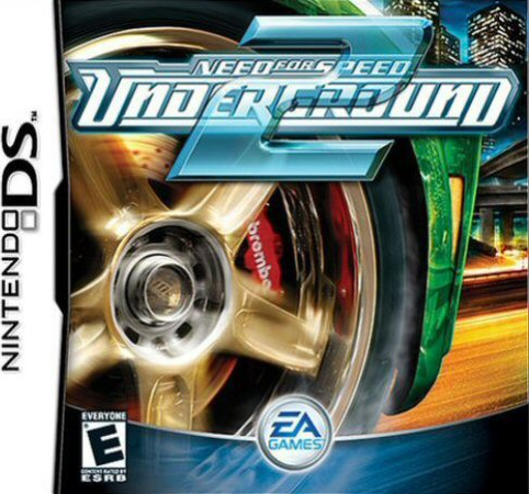 Need for Speed Underground 2 box art for Nintendo DS