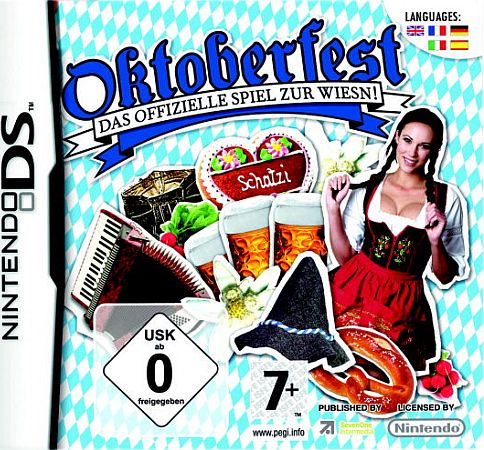 Oktoberfest: The Official Game box art for Nintendo DS