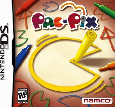 Pac Pix box art for Nintendo DS