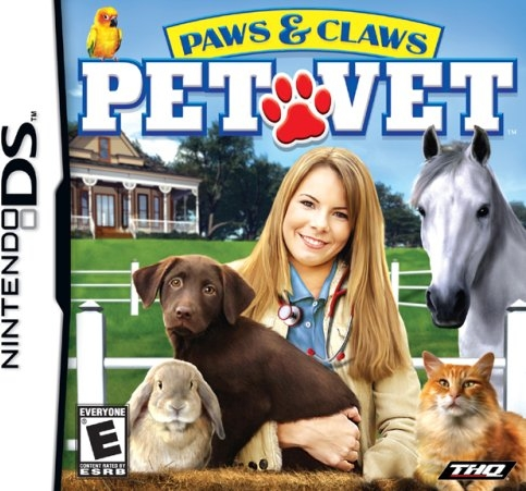 Pawly Pets My Vet Practice box art for Nintendo DS