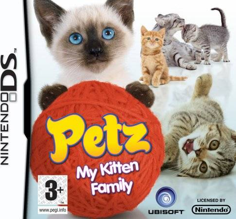 Petz: My kitten family box art for Nintendo DS