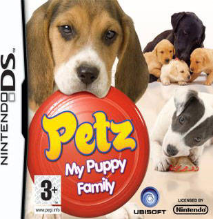 Petz: My Puppy Family box art for Nintendo DS