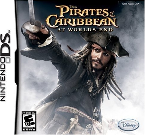 Pirates of the Caribbean At World's End box art for Nintendo DS