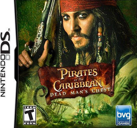 Pirates of the Caribbean Dead Man's Chest box art for Nintendo DS