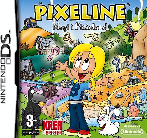 Pixeline: Magi i Pixieland box art for Nintendo DS