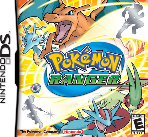 Pokemon Ranger box art for Nintendo DS