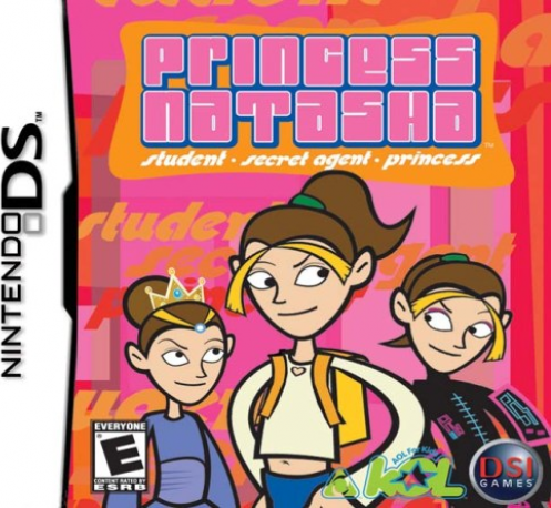 Princess Natasha Student Secret Agent Princess box art for Nintendo DS