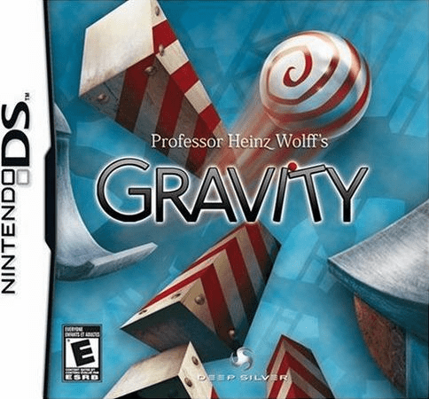 Professor Heinz Wolff's Gravity box art for Nintendo DS