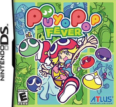 Puyo Pop Fever box art for Nintendo DS