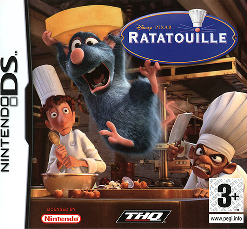 Ratatouille box art for Nintendo DS