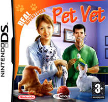 Real Adventures Pet Vet box art for Nintendo DS