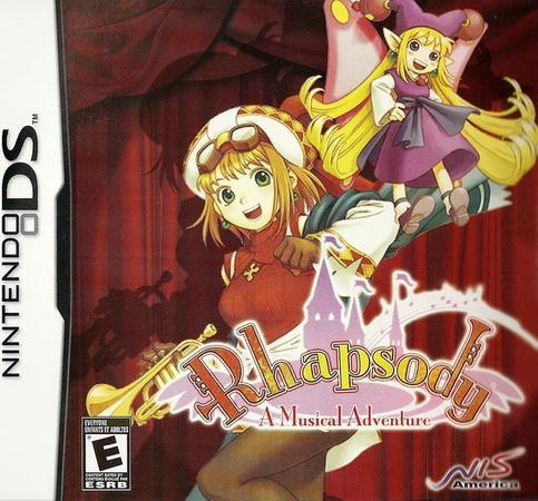Rhapsody A Musical Adventure box art for Nintendo DS