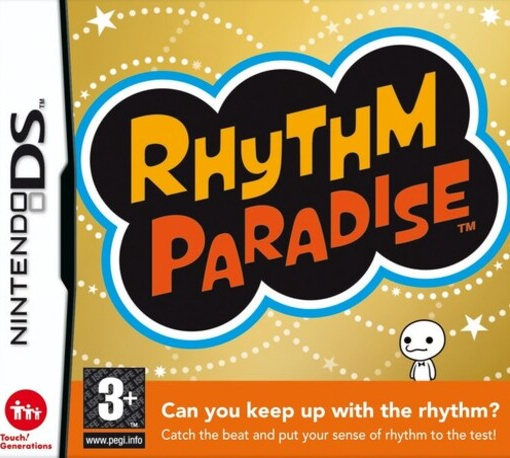 Rhythm Paradise box art for Nintendo DS