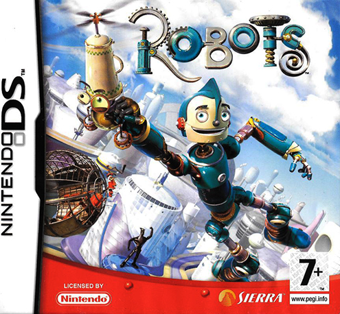 Robots box art for Nintendo DS