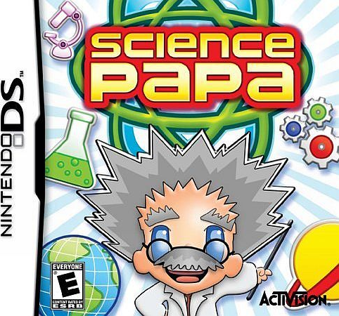 Science Papa box art for Nintendo DS