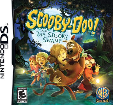Scooby-Doo and the Spooky Swamp box art for Nintendo DS