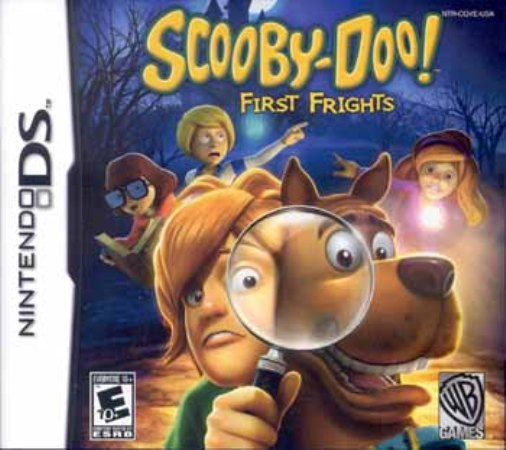 Scooby-Doo First Frights box art for Nintendo DS