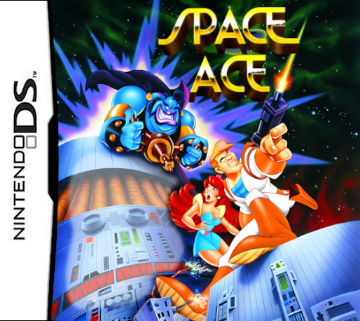 Space Ace box art for Nintendo DS