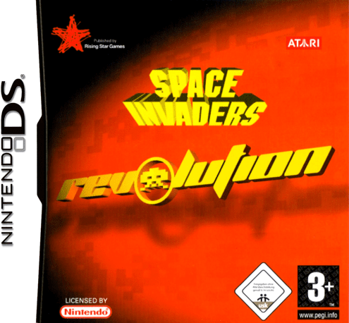 Space Invaders Revolution box art for Nintendo DS