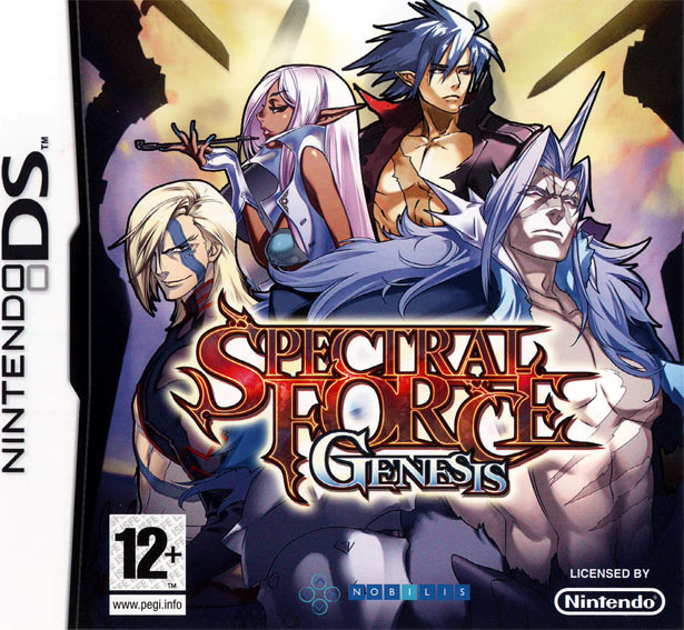Spectral Force Genesis box art for Nintendo DS