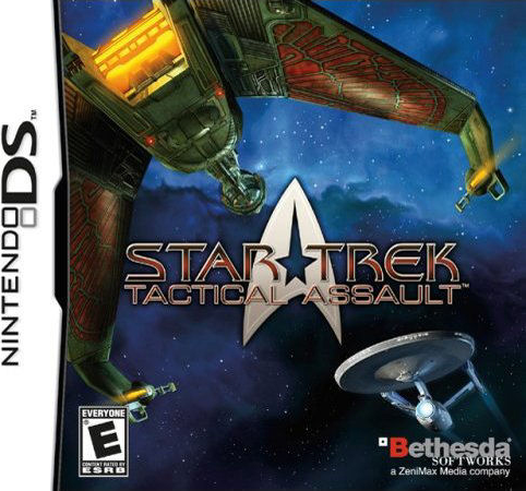 Star Trek Tactical Assault box art for Nintendo DS