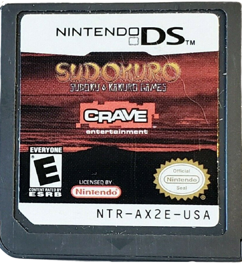 SudoKuro box art for Nintendo DS