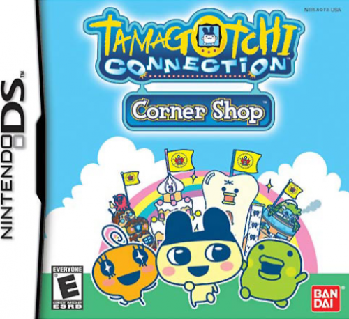 Tamagotchi Connection Corner Shop box art for Nintendo DS