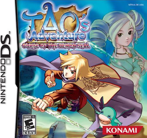 Tao's Adventure Curse of the Demon Seal box art for Nintendo DS