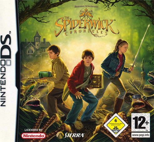 The Spiderwick Chronicles box art for Nintendo DS