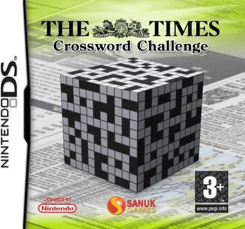 The Times Crossword Challenge box art for Nintendo DS