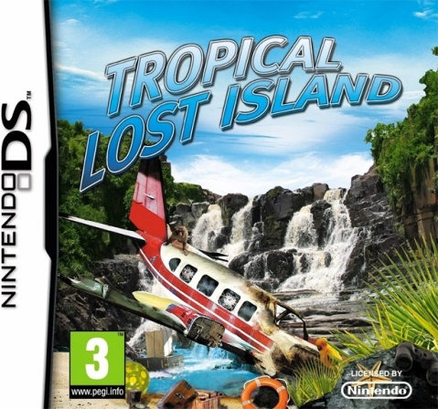 Tropical Lost Island box art for Nintendo DS