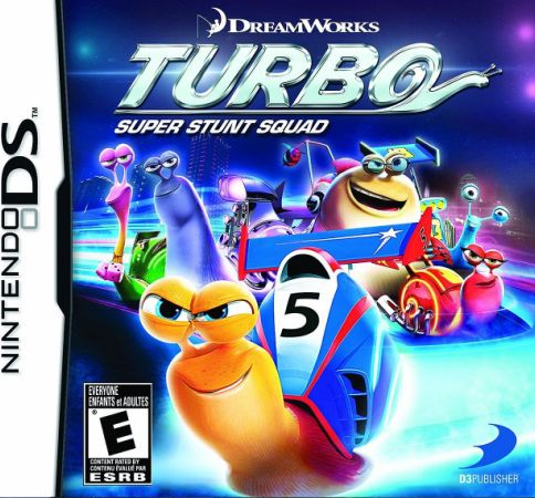 Turbo: Super Stunt Squad box art for Nintendo DS