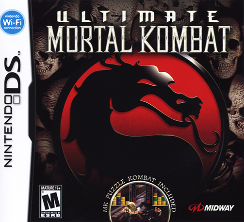 Ultimate Mortal Kombat box art for Nintendo DS