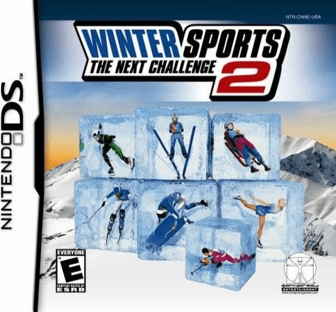 Winter Sports 2009 box art for Nintendo DS