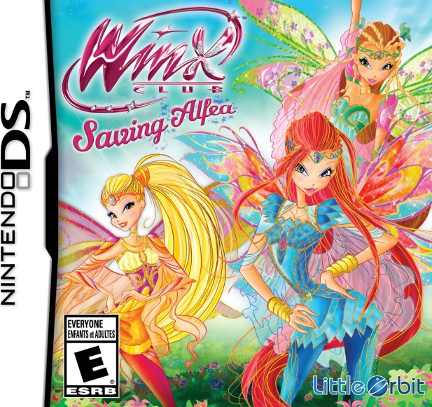 Winx Club: Saving Alfea box art for Nintendo DS