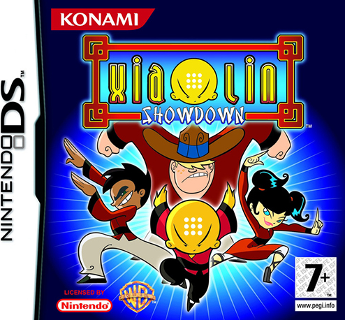Xiaolin Showdown box art for Nintendo DS