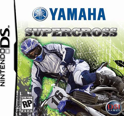 Yamaha Supercross box art for Nintendo DS