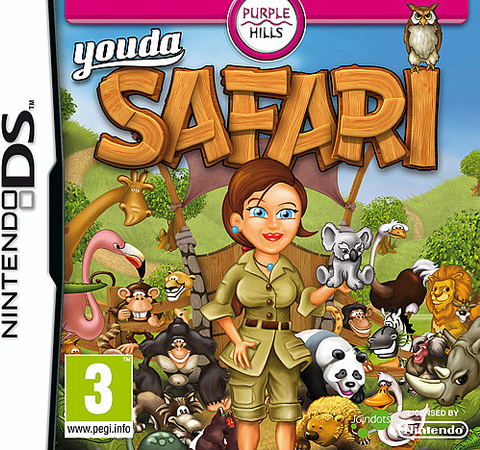 Youda Safari box art for Nintendo DS
