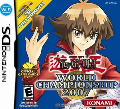 Yu-Gi-Oh World Championship 2007 box art for Nintendo DS